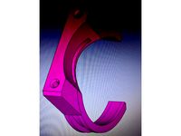 RC Car Fan Bracket 40mm for 1/8 Scale 42mm Motor by KyoshoMP9