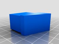 Swing bed leg end cap garage by admaykin