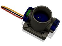 Throttle body with position sensor to suit Subaru EJ20 motor by Swanny