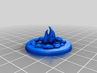 DnD campfire by vanam