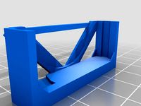 CR-10 Fan Bracket Cable Clip V5 by beejayf