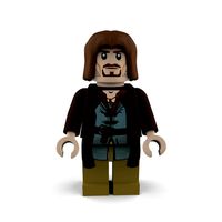 Aragorn Lego 3D Model