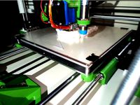 Anet A8 Inductive sensor with glass by rcaridade