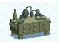 Alchemist Desk - Closed by FimbulTV