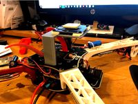 DJI Flame Wheel F450 GPS Mount by TES737