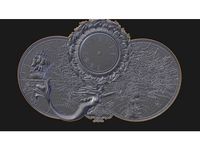 mermaid world clock by aramisi