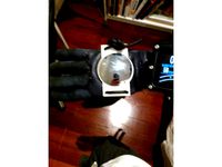 Scuba handmount rear view mirror by QuickRecon