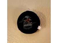 Hockey Puck Wall Mount by PhysiciSteve