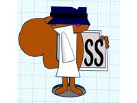 Secret agent squirrel by Ozzyozoz04