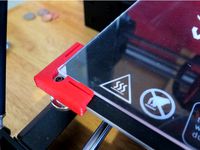 Glass Bed Holders for Wanhao Duplicator i3 by Pineapplecake