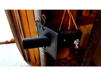 Garage Door Safety Sensor Sun-Shield by PhysiciSteve