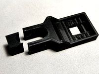 Pi Cam Mount for mini LED lamp by ronmillsap