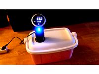 Anova sous vide circulator to coolerbox adapter by Mape