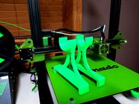 Tevo Tornado Control Box Filament Spool by Omster_Designs