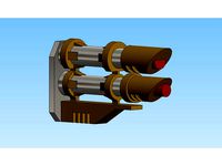 Model gun by BreeBors123