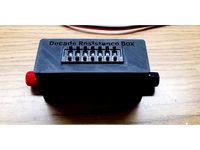 Decade resistance box for smaller thumbwheels/pushwheels by TT_Vert