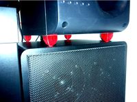 Flexible Speaker Foots by PETFlasche