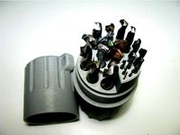 Drill bits cylindrical case by Dagongar