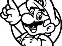 Mario badge by gaellafond