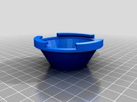 Shorter Cone / Filler for Schleich Silo 41429 (Siku) by MMAgrartechnik
