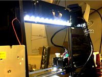 Anet-A6 LED top-bar by andyhoff