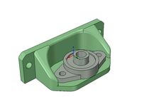 Z leadscrew support for KFL08 by bajmar