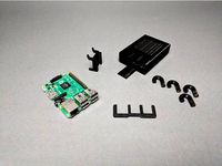 Pegboard Raspberry Pi Case by twobraids