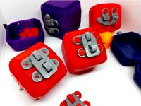 Classic style hasp for boxes model 2 by RaffoSan