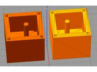 Mendel90 Silicone Heatbed-Damper by Hoschie