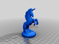 Low Poly Unicorn by Reanimatednerd