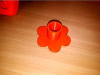 Flower Candle Holder by themaddin