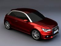 Audi A1 3D Model