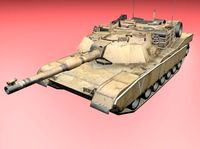 Abrams Tank 3D Model