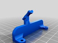 Berd Air System  Air Tube Holder For The Duet Smart Effector, Motor Mount & Electrical Cap by quadcells