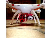 support TX02 et camera wifi de base pour Spirit fpv de chez T2M by testrc