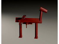 torture wood triangle horse by aramisi