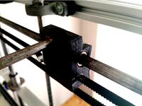 Ultimaker 2 Aluminium Clone Slider Clone bushing by FranB