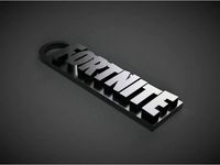 Fortnite Key Chain by TK3DPrinting