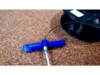 Combust's hex spool holder - front cross bar with filament feed by jonnyg30