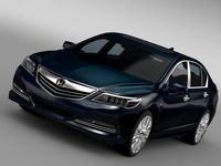 Honda Legend Hybrid 2015 3D Model