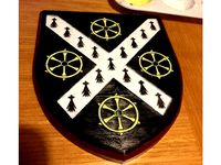 St. Catherine's College Plaque by JC_Workshop