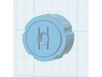 CR-10 extruder knob by Key3D