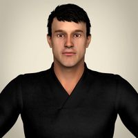 Realisitc Young Handsome Male 3D Model