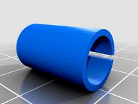 HyperCube X axis insert for 8mm rod by Imberest