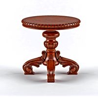 High coffee table 3D Model