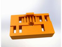 Non slip belt clip for Voron 1.5 by Laurman