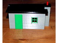 Model Railway Workers Hut by alloria