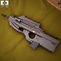 FN F2000 3D Model