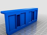 Magnetic mount for 4-gang mains block by nigelayres