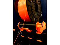 Prusa i3 Mk3 Roller Spool Holder by Olef